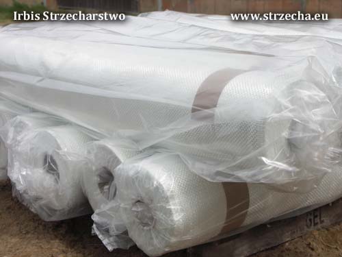 Membrane used to make the insulation of the wooden roof structure covered with thatch, implemented by Irbis Thatching