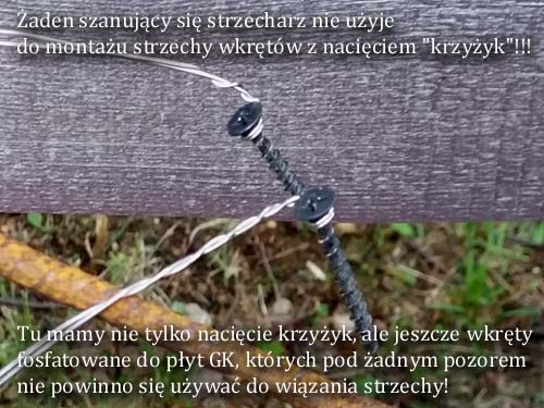 Such screws thatcher not used to bind thatch