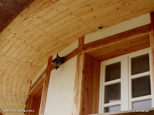 Soffit round - reed roof