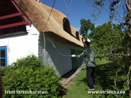 Chimney made according to European standards against fire