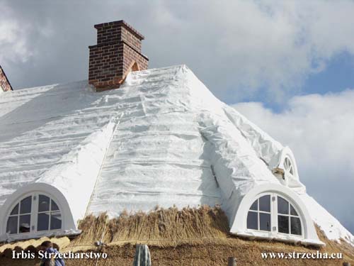 Sepatec on the reference building supplemented with insulation between and under the rafters - Polfibra system
